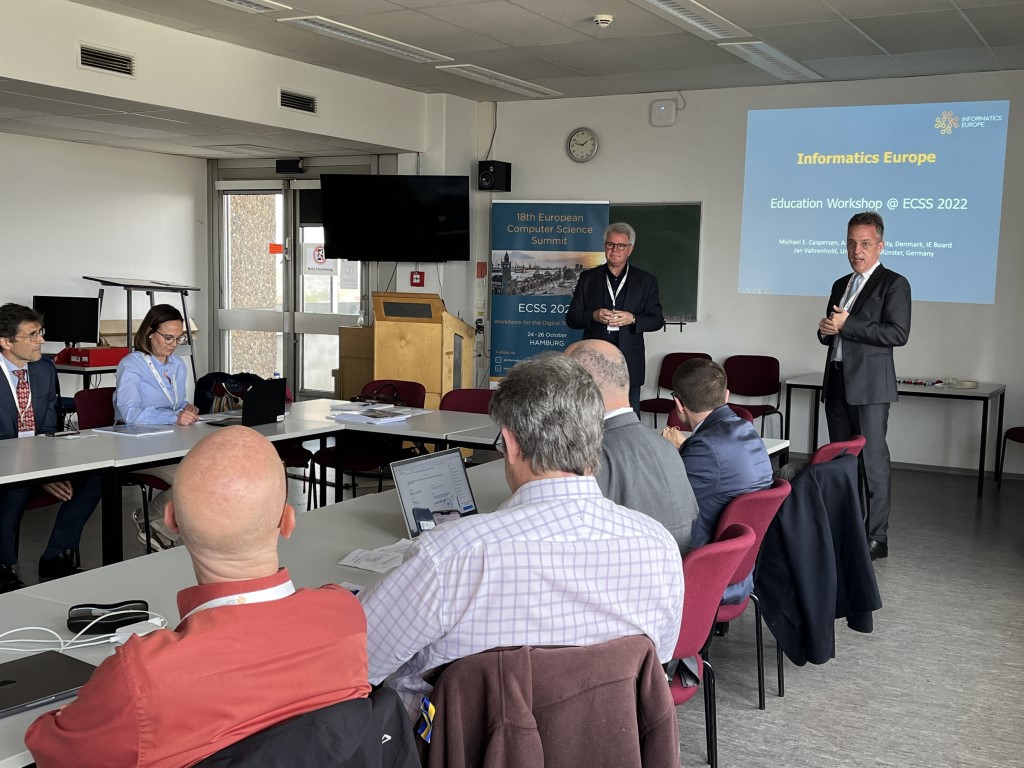 Education Workshop Chairs Giving an Introductory Talk