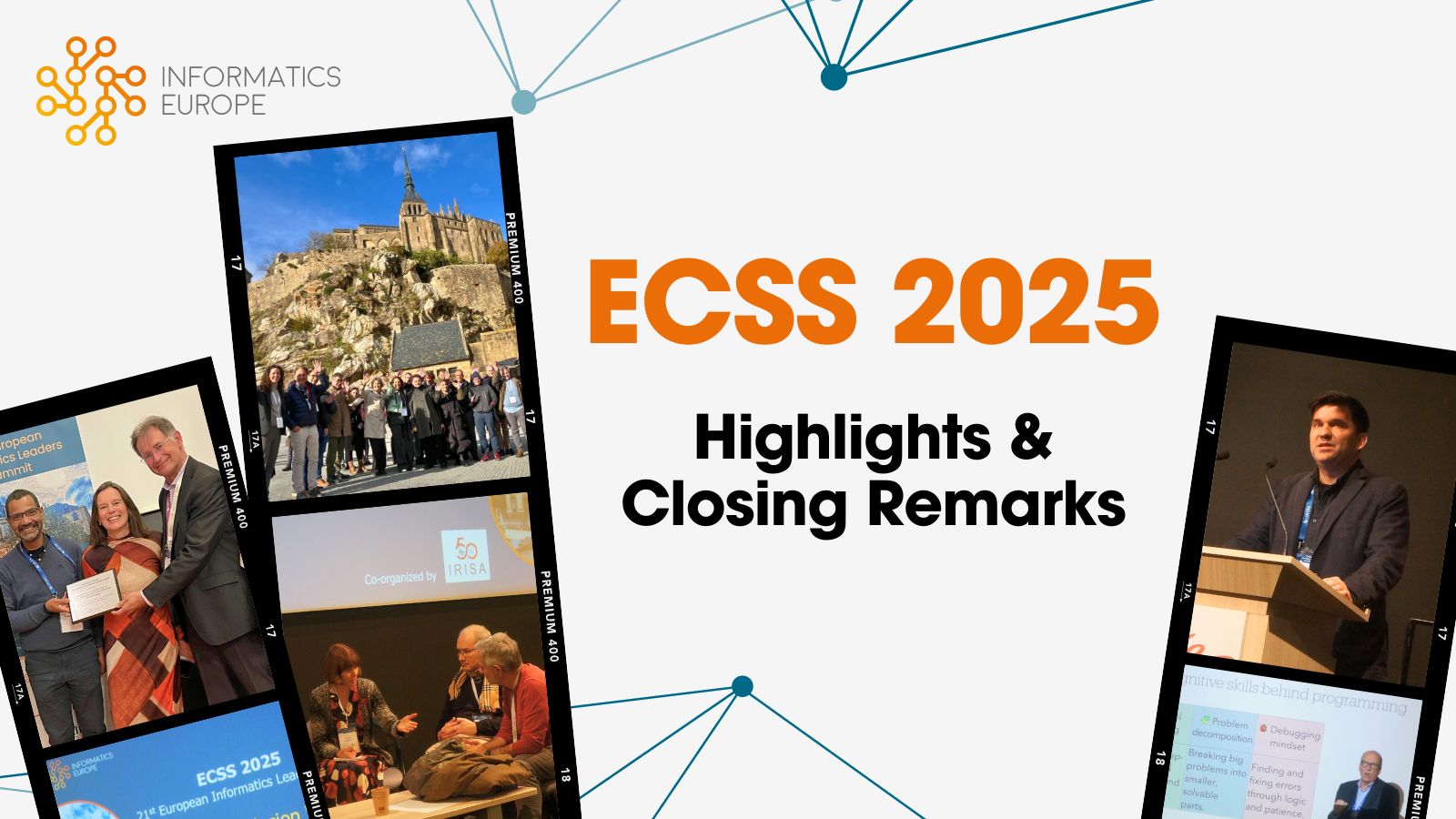 ECSS 2025 Closing Statement: Driving Momentum Forward