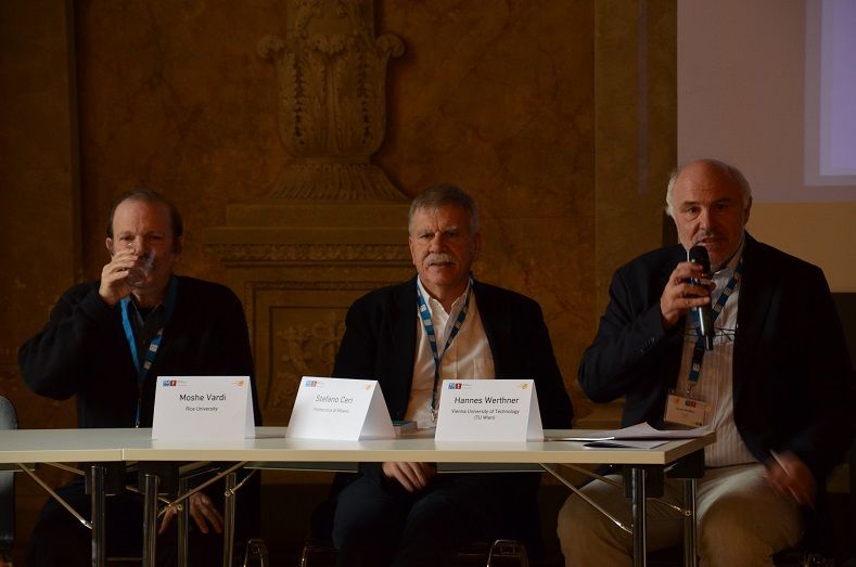 Moshe Vardi, Stefano Ceri, Hannes Werthner