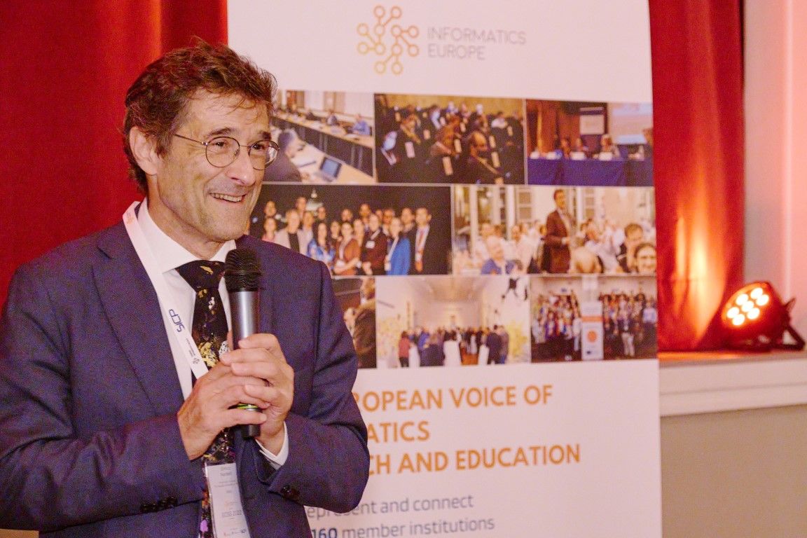 Enrico Nardelli, IE President at ECSS 2022 Official Dinner