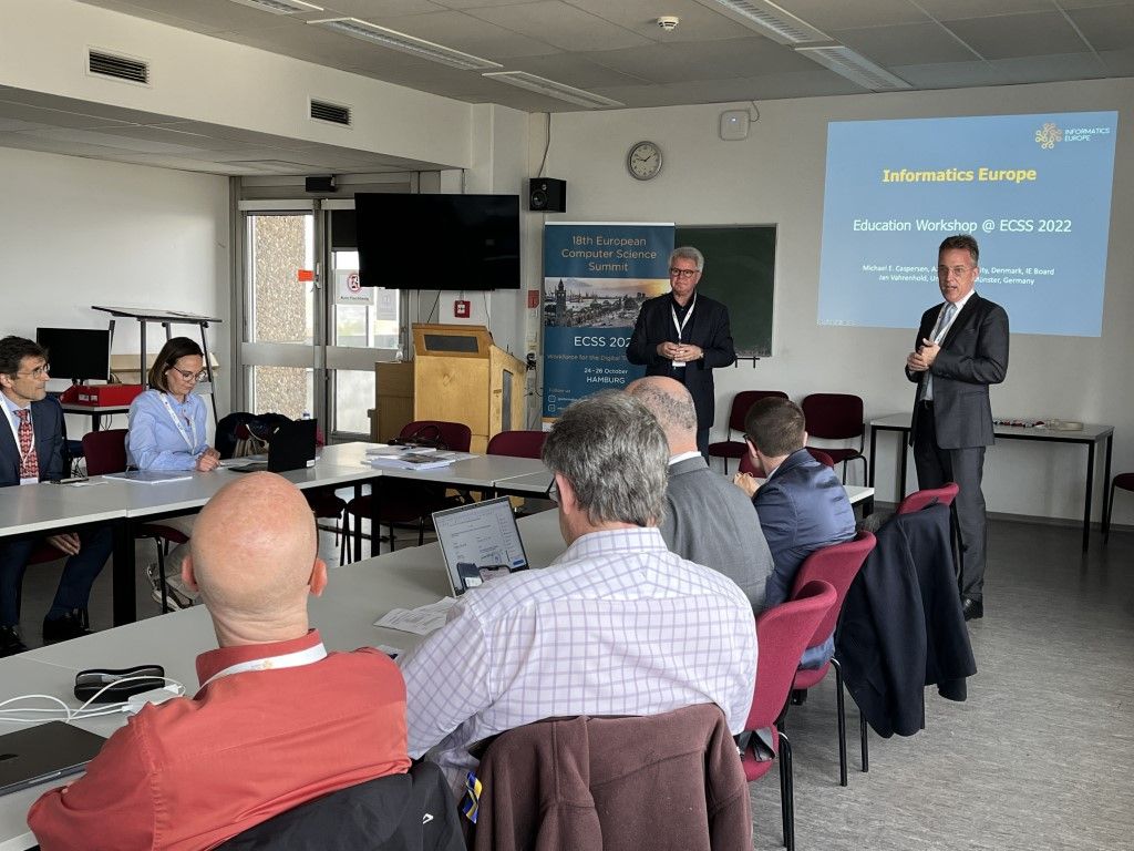 Education Workshop Chairs Giving an Introductory Talk