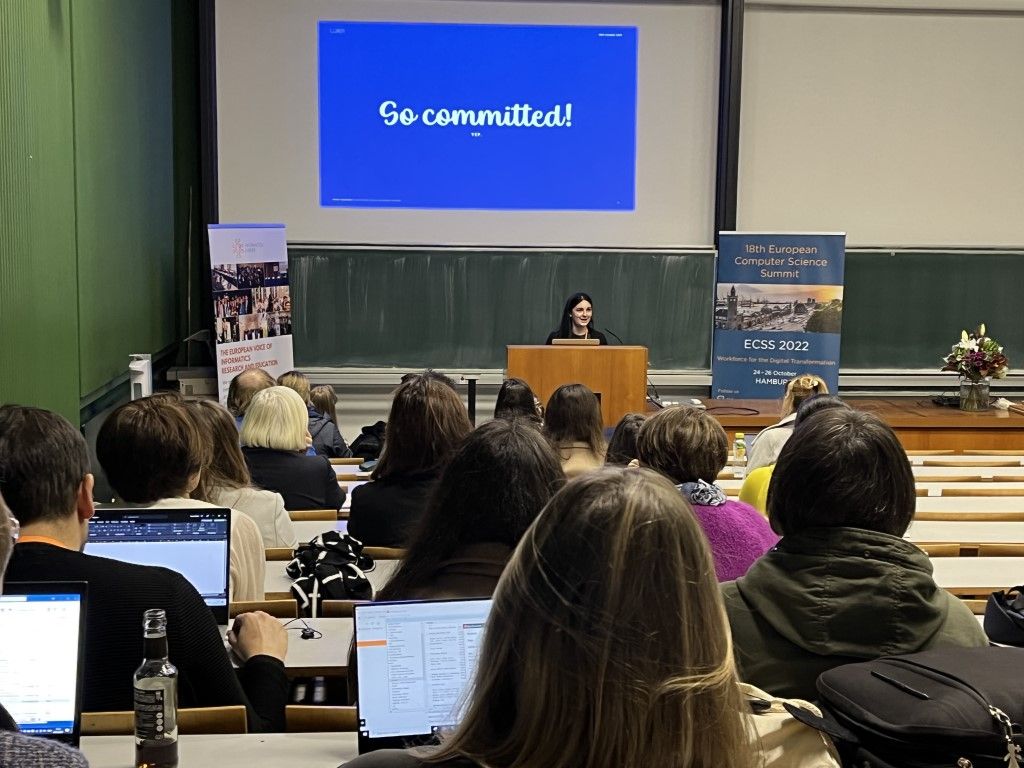 Irene Zanardi (Università della Svizzera italiana, CH) presenting at EUGAIN Workshop Session 5