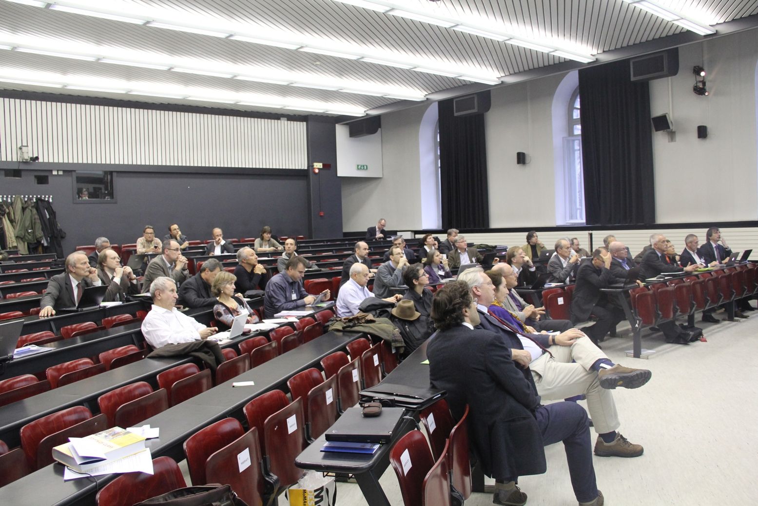 Carlo Ghezzi (elected new President) and Bertrand Meyer (current President)