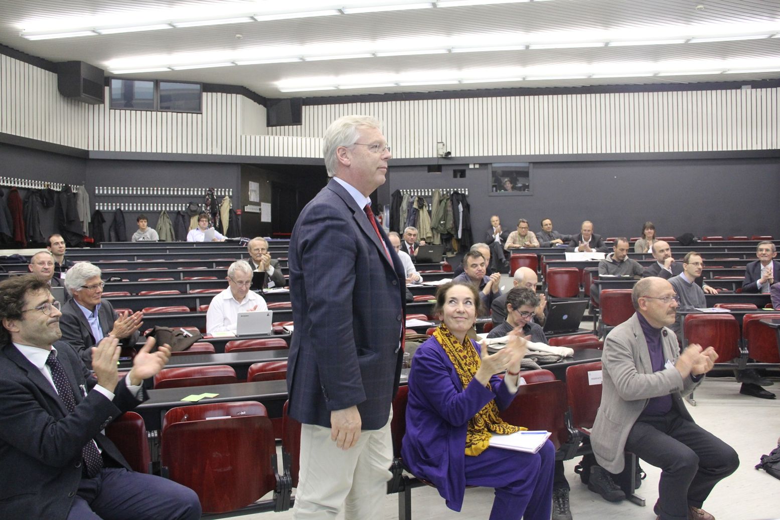 Jan van Leeuwen and Christine Choppy, Informatics Europe Vice Presidents