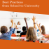 EUGAIN - Best Practices from School to University